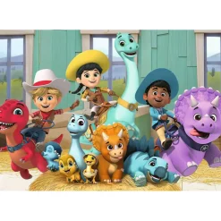 Puzzles 2 x 24 pièces : Les amis du Dino Ranch - Ravensburger