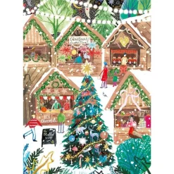 Puzzles 3 x 500 pièces : Noël à Londres - Gibsons