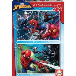 Puzzles 2 x 100 pièces : Spiderman - Educa