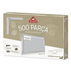 Puzzles Cadre 500 pièces : Blanc - Art Puzzle