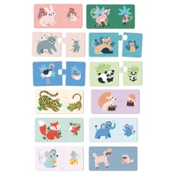 Puzzles Duo Maman-bébé - Michelle Carlslund - Vilac