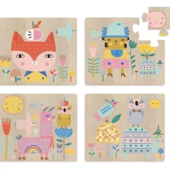 Puzzles évolutifs 6 à 16 pièces : illustrés par Suzy Ultman - Vilac