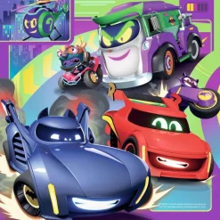 Puzzles 3x49 pièces : Appel à tous les Batwheels ! - Ravensburger