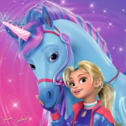 Puzzles 3x49 pièces : Magie et amitié - L'école des licornes - Ravensburger