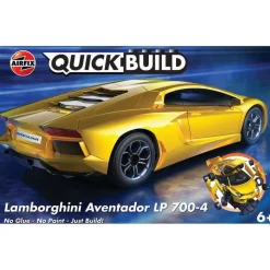 QUICKBUILD : Voiture Lamborghini Aventador - Jaune - Airfix