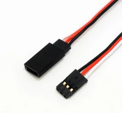 Rallonge servo Futaba HD 22AWG (0.64mm diam - 0.326mm2 sect) - 60cm - Torpedo