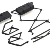 Rear Body Mount Bar L&R, X-Bar - Super Baja Rey - Losi - Losi - TLR