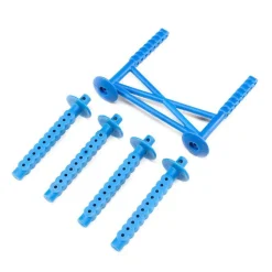 Rear Body Support and Body Posts Bleu - LMT - Losi - Losi - TLR