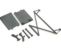 Rear Tower Support,X-Bar,Mud Guards,Gray - Rock Rey - Losi - Losi - TLR