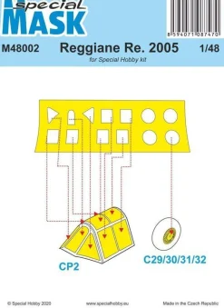 Reggiane Re.2005 Mask - 1:48e - Special Hobby - Special Hobby