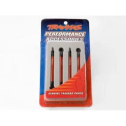 Renforts De Chassis Alu Anodises Rouge (4) - Traxxas