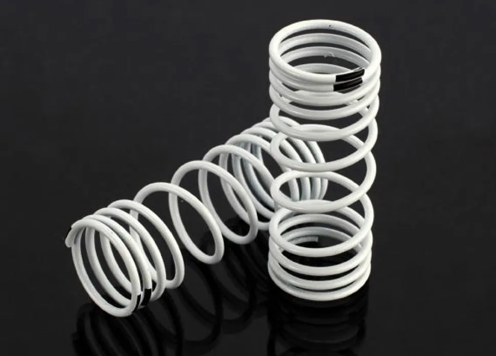 Ressorts Avant Progressifs Blancs (2) - Traxxas