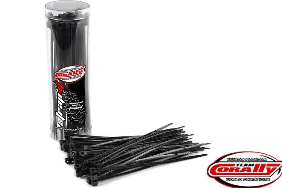 Rilsan - Noir - 2.5x100mm - 50 Pcs - Team Corally - Team Corally