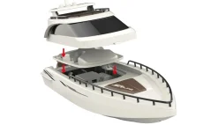 Rising Sun Cruise Yacht 380MM 2,4GHZ RTR - Amewi