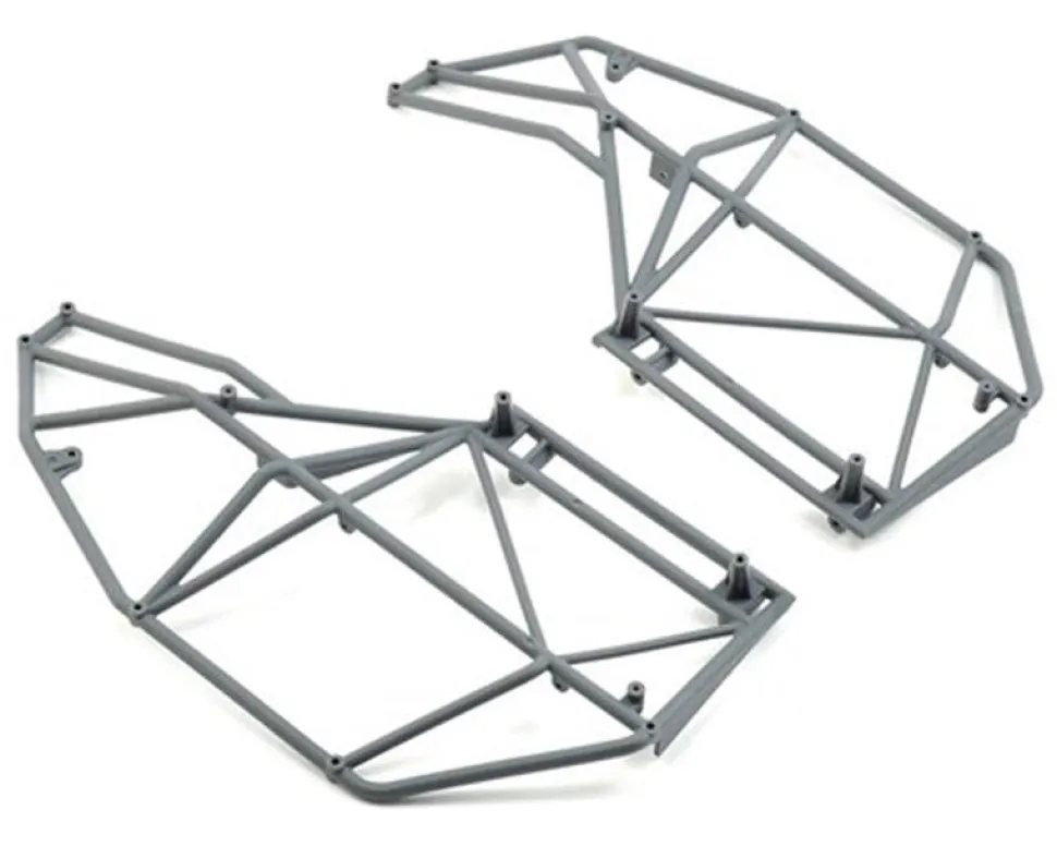 Roll Cage, Side, Left & Right, Gray - Rock Rey - Losi - Losi - TLR