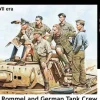 Rommel & German tank crew, DAK, WWII era - 1:35e - Master Box Ltd. - Master Box
