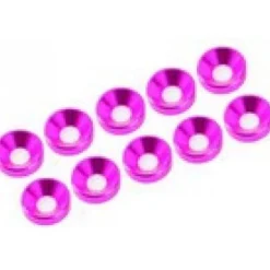 Rondelle M4 Vis Conique. Alu Bleu (10) - GF-0405-044 - Gforce