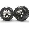 Roues Arriere Montees Collees Talon 2.8 (2) - Traxxas