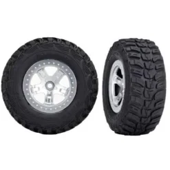 Roues Montees Collees Kumho Pour 4X4 Avant/Arriere - 4X2 Arriere (2) - Traxxas