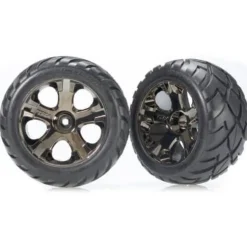 Roues Montees Collees Anaconda Arriere Pour Nitro/Avant Electrique(2) - Traxxas