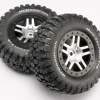 Roues Montees Collees Bf Goodrich Pour 4X4 Av/Arr-4X2 Arriere (2) - Traxxas