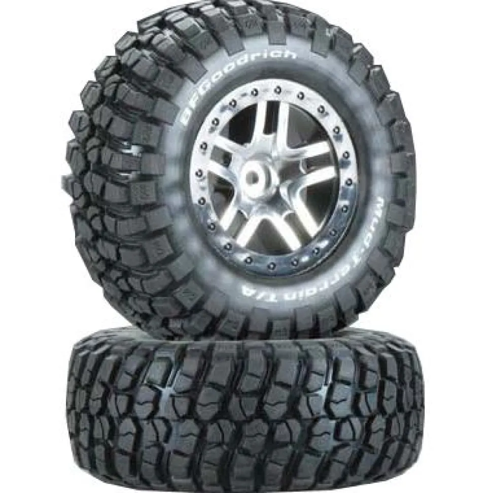 Roues Montees Collees Bfgoodrich Pour 4X4 Avant/Arriere -4X2 Arriere - Traxxas