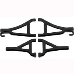 RPM Traxxas 1/16Th E-Revo Front A-Arms Noir - RPM
