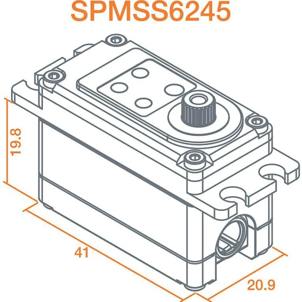 S6245 High Speed/Torque Servo - Spektrum - Spektrum