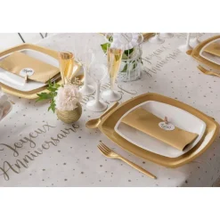 Sachet de 20 Grandes SERVIETTES Airlaid 40 x 40cm, Bleu Aqua - RueDeLaFete