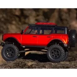 SCX24 2021 Ford Bronco 4WD Truck Brushed RTR 1:24 Rouge - Axial