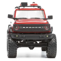 SCX24 2021 Ford Bronco 4WD Truck Brushed RTR 1:24 Rouge - Axial