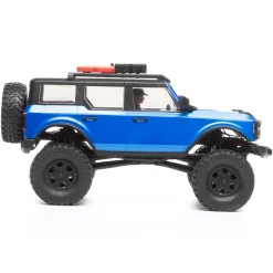 SCX24 2021 Ford Bronco 4WD Truck Brushed RTR 1:24 Bleu - Axial