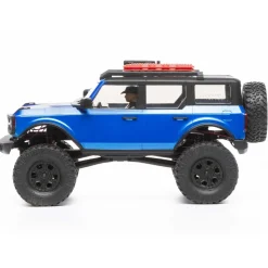 SCX24 2021 Ford Bronco 4WD Truck Brushed RTR 1:24 Bleu - Axial