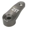 Servo Horn, 23T, Aluminum: 22 - Losi - TLR