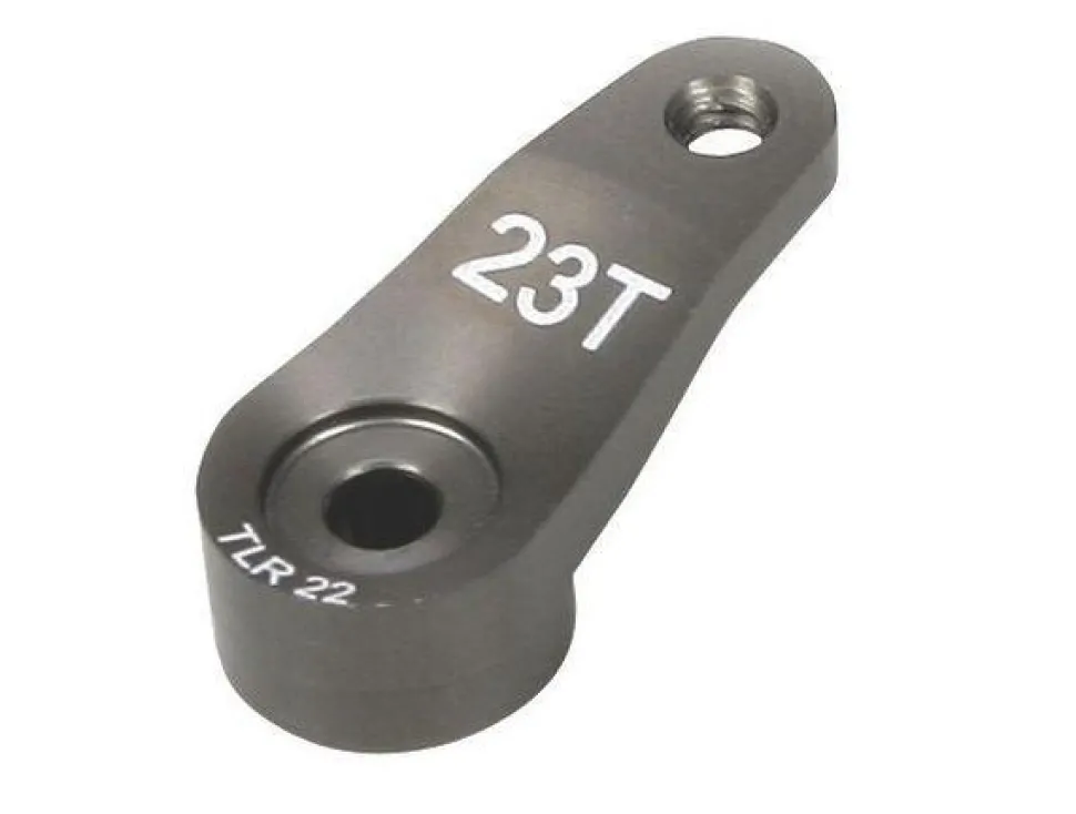 Servo Horn, 23T, Aluminum: 22 - Losi - TLR