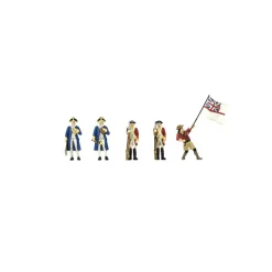 Set de 14 Figurines avec Accessoires en Mètal pour HMS Endeavour - Artesania