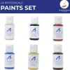 Set de 6 peintures pour maquette bateau La Povençale - Artesania