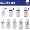 Set de 12 peintures pour Maquette Navire de Guerre Soleil Royal - Artesania