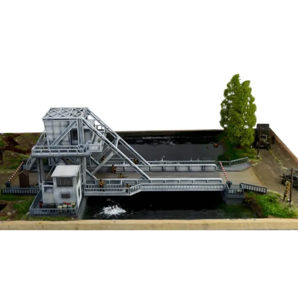 Set de bataille : Maquettes et figurines militaires : Assaut Pegasus Bridge 75ème anniversaire D-Day - Italeri