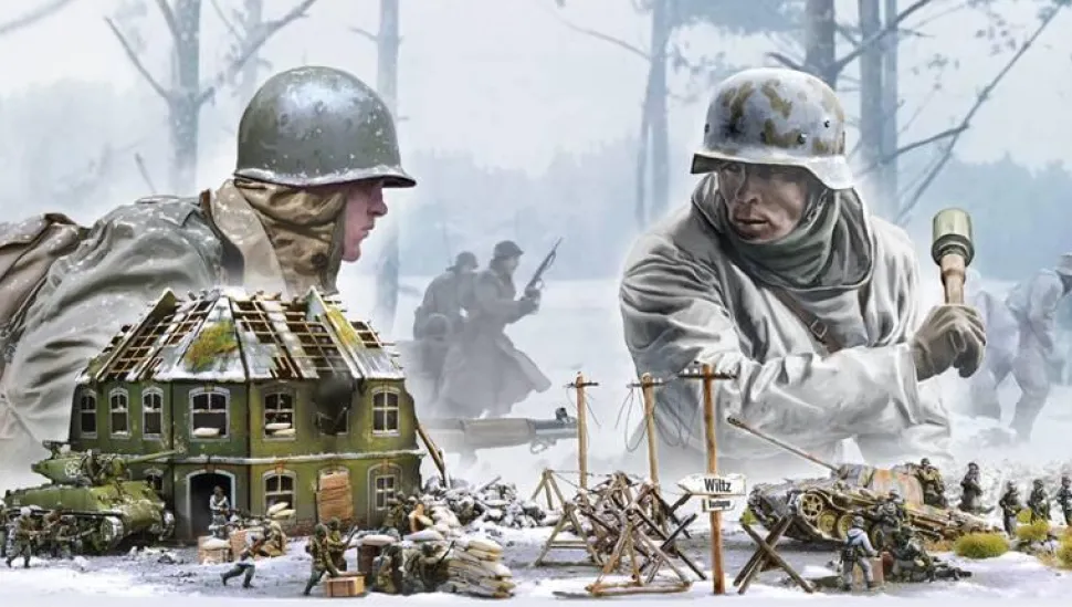 Set de bataille : Siège de Bastogne 80ème anniversaire - Italeri