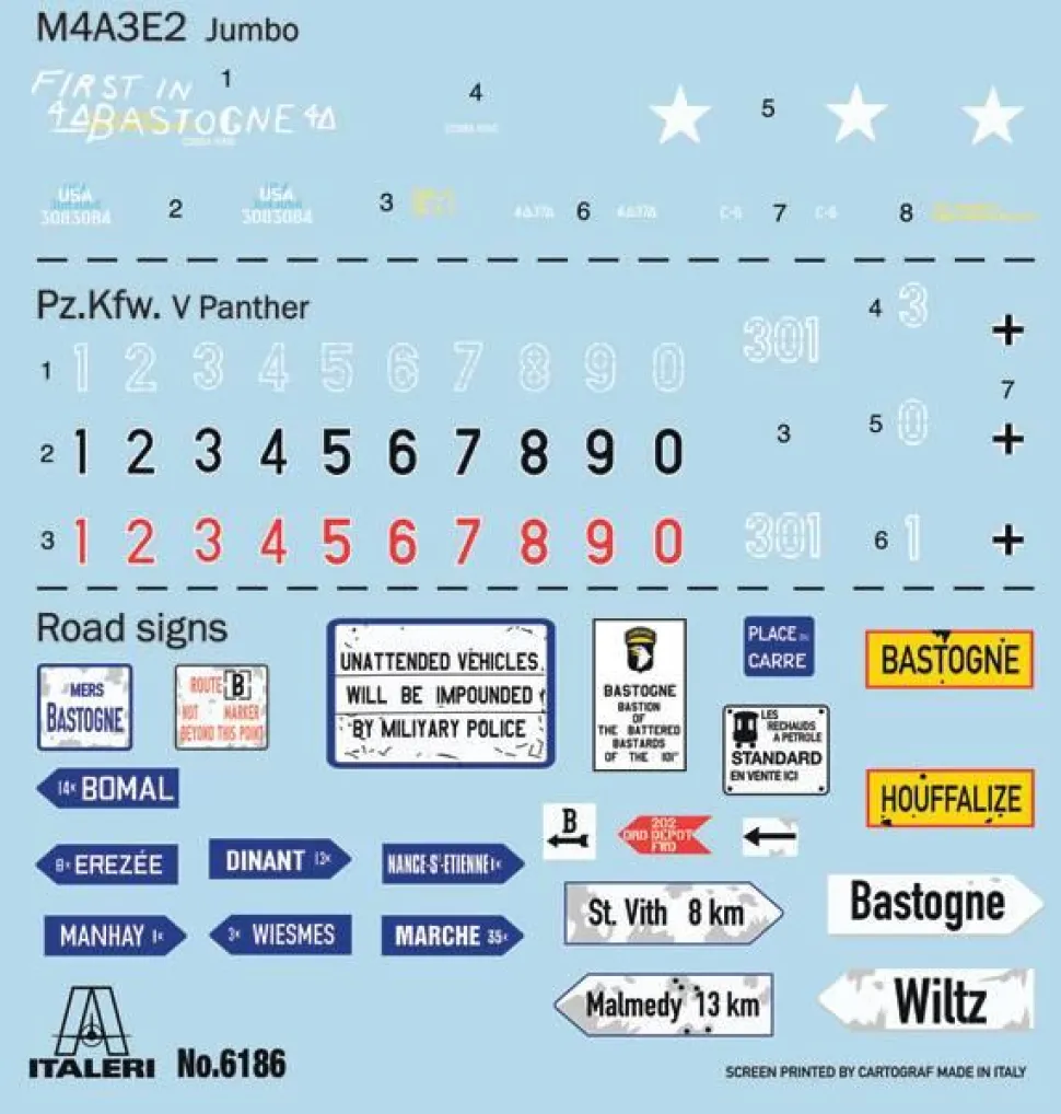 Set de bataille : Siège de Bastogne 80ème anniversaire - Italeri