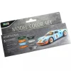 Set de couleurs : maquettes voitures de sport - Revell