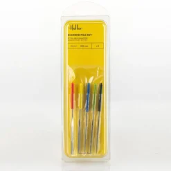 Set de limes diamantées 100 mm (5 pièces) - Heller