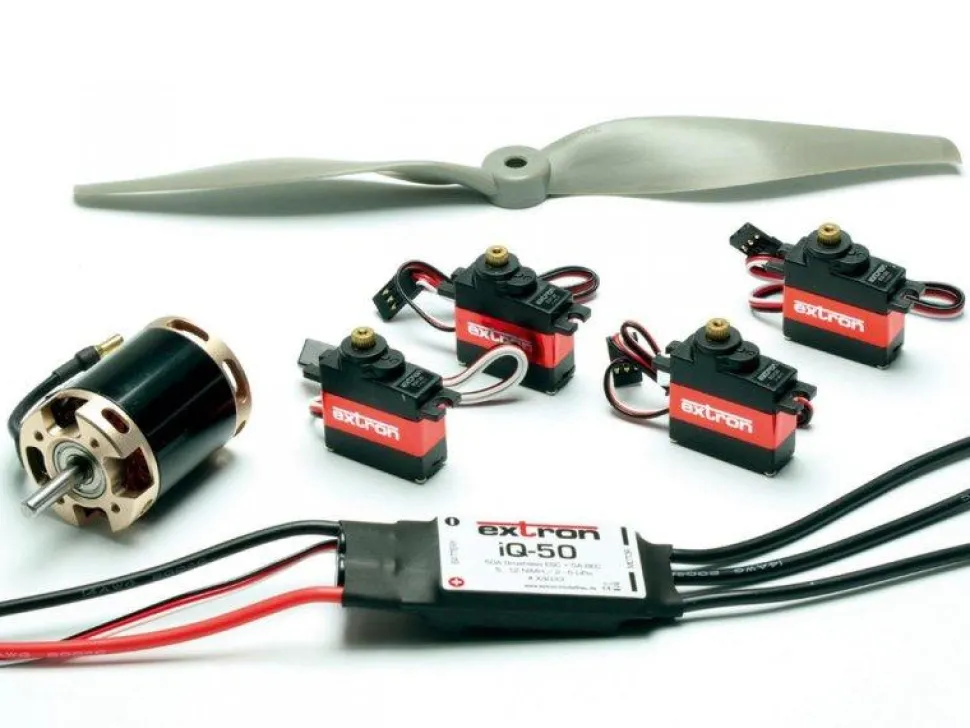 Set de motorisation - Charly ARF 1500mm - Extron - Extron