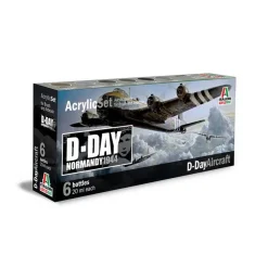 Set de peinture acrylique pour maquette D-DAY Aircraft - Italeri