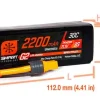 Smart Lipo 3S 11.1V 2200mAh 30C G2 IC3 - Spektrum