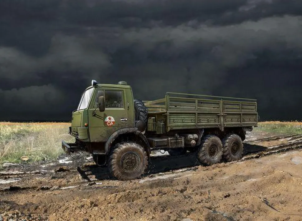 Soviet Six-Wheel Army Truck(100% new mol - 1:35e - ICM - ICM