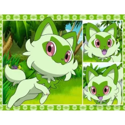 Speedy puzzles 4 x 35 pièces : Pokémon - Ravensburger