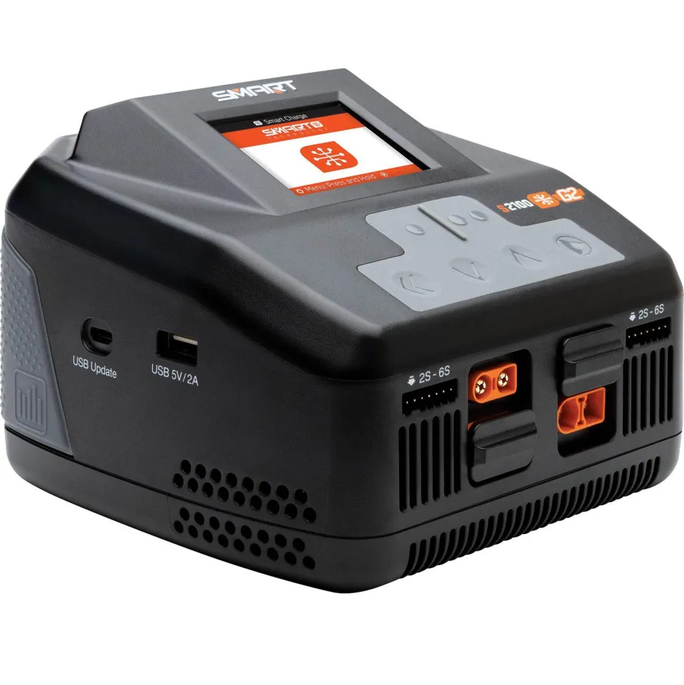 Spektrum Chargeur secteur Smart S2100 G2 2x100W - Spektrum