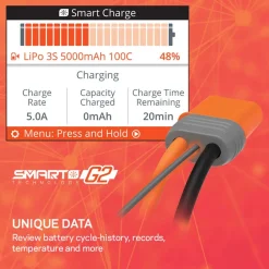 SPEKTRUM Chargeur SMART S155 G2 AC 1x55W - Spektrum